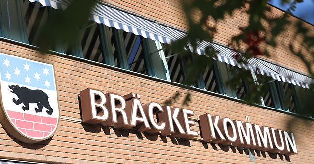 foto på Bräcke kommuns kommunhus